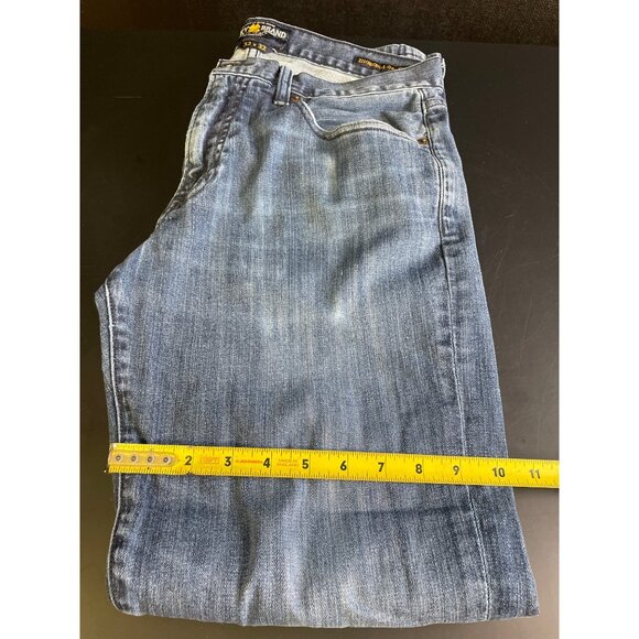 Lucky Brand Men's Blue Jeans Straight Size 32 x 32 SKU 2641 - Picture 5 of 7